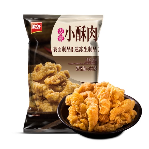 农家小酥肉包装袋设计精品赏析：传统与创意的完美融合